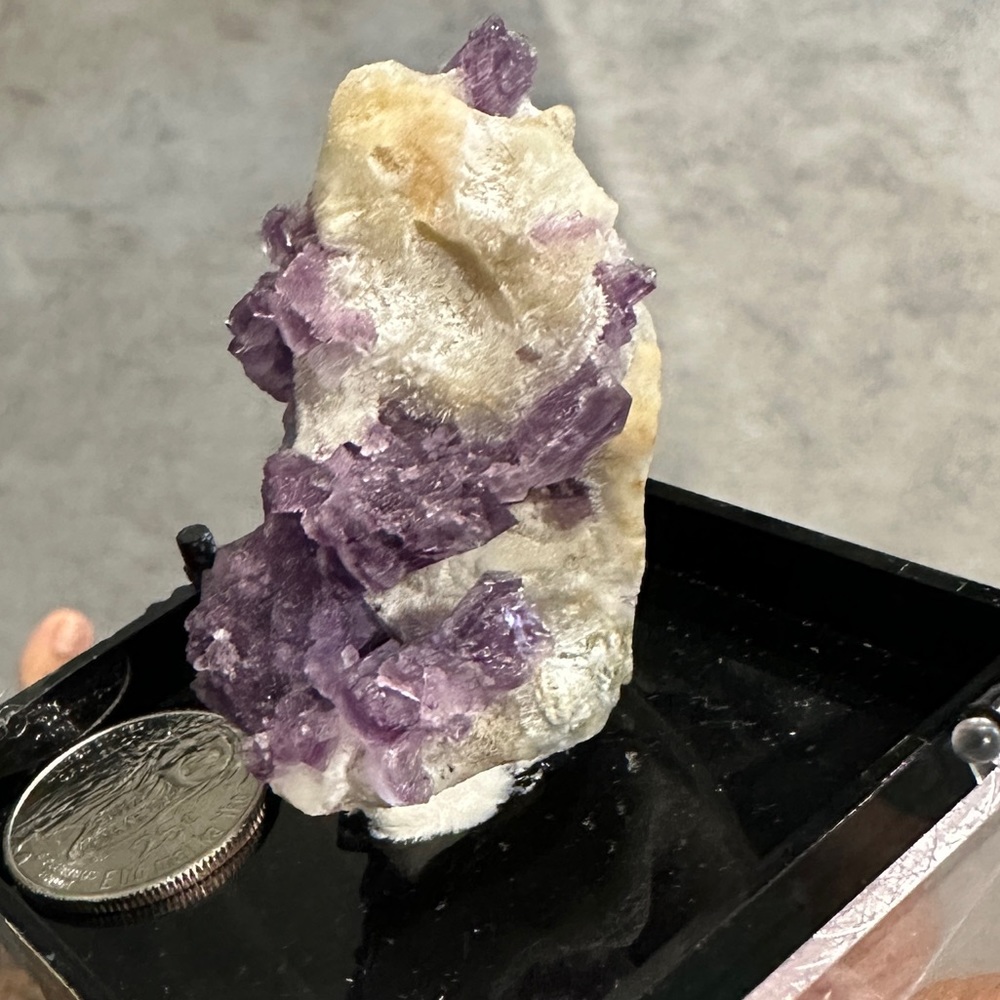 Purple fluorite
